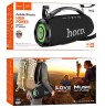 HOCO HA4 Surge Portable Speaker Blutooth/ FM/ TF card/ USB memory stick/ AUX 2 x 20 W Black
