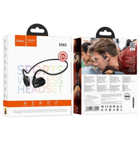 Hoco ES63 Graceful Headset Wireless Air-conduction Connectivity/Music Bluetooth Black
