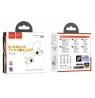 Hoco EQ8 Pure Joy Headset Wireless In-Ear Calls/Music Bluetooth White