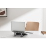 Neomounts NSLS085GREY Laptop stand 10-17" - foldable - compact - universal