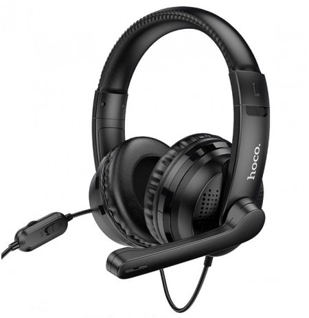 Hoco W103 Magic Tour Gaming Headset Jack Cable 3.5 In-Ear Black