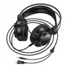 Hoco W110 Resource Gaming Headset Wired USB+ Jack 3.5 In-Ear Black