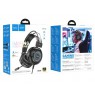 Hoco W110 Resource Gaming Headset Wired USB+ Jack 3.5 In-Ear Black