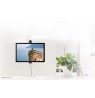 Neomounts FPMA-CH100BLACK Monitor arm 10-30" - for separation wall - rotatable