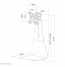 Neomounts FPMA-D800 Monitor stand 10-27"