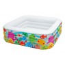 Swimming pool aquarium square 159X159X50 57471NP 54719