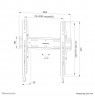 Neomounts WL30S-850BL14 TV mount wall 32-75" - fixed - lockable - fast installation