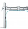 Neomounts NM-D135SILVER Monitor arm 10-30"