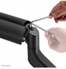 Neomounts DS70-450BL1 Monitor arm 17-42" - gas spring - Topfix - 180°-stop