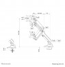 Neomounts DS70-450BL1 Monitor arm 17-42" - gas spring - Topfix - 180°-stop