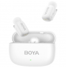 Boya | Mini-13 Ultracompact 2.4GHz Wireless Microphone System with lightning+USB-C | White