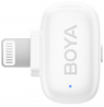 Boya | Mini-13 Ultracompact 2.4GHz Wireless Microphone System with lightning+USB-C | White