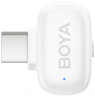 Boya | Mini-13 Ultracompact 2.4GHz Wireless Microphone System with lightning+USB-C | White
