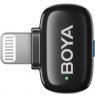 Boya | Mini-15 Ultracompact 2.4GHz Wireless Microphone System with Lightning plug | Black