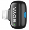 Boya | Mini-15 Ultracompact 2.4GHz Wireless Microphone System with Lightning plug | Black