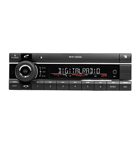 4x44 W | Car Audio with USB(2x)/AUX/Bluetooth/DAB+