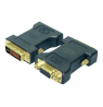Logilink | DVI-I male Dual-Link (24+5 pin) more VGA female HD (15-pin) | Black | DVI -I | VGA