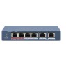 Switch Hikvision PoE 4-port  L2 unmanaged DS-3E0106HP-E