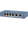 Switch Hikvision PoE 4-port  L2 unmanaged DS-3E0106HP-E