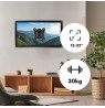 Maclean MC-416 TV Monitor Wall Mount 13"-32" 30kg Tilt Rotate max. VESA 100x100 Black Powder Coating LED OLED LCD Universal Brac