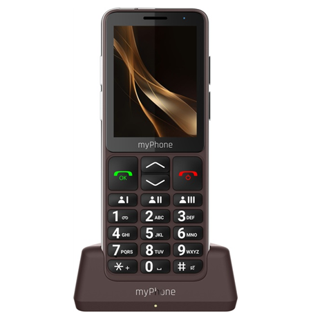 myPhone Bueno LTE Praline Collection | Brown | 2.8 " | IPS | 48 MB | 128 MB | Single SIM | MicroSD | 3G | Bluetooth | Main camer