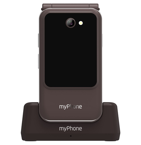 myPhone Harmony LTE Praline Collection | Brown | 2.8+1.44 " | IPS | 48 MB | 128 MB | Single SIM | MicroSD | 3G | Bluetooth | 5.1