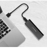 Qoltec 50312 storage drive enclosure SSD enclosure Black M.2