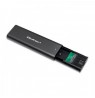 Qoltec 50312 storage drive enclosure SSD enclosure Black M.2