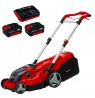 Einhell RASARRO Push lawn mower Battery Black, Red