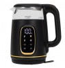 Adler D 1305 BG electric kettle 1.7 L 2200 W Black, Transparent, Gold