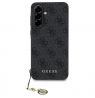 GUESS | 4G Charms Collection | Case | Samsung | Galaxy A56 | TPU/PC/Eco leather | Black