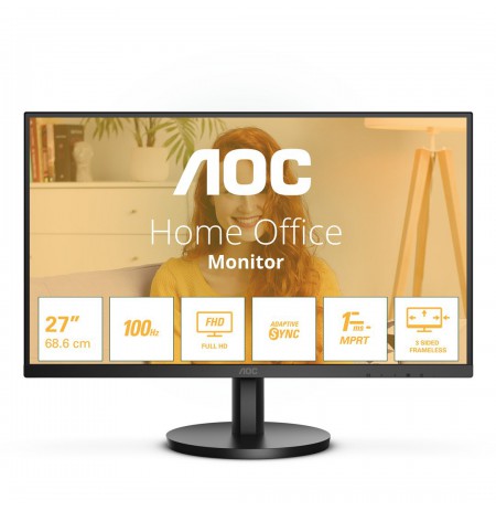 AOC 68,6cm (27")  27B3HMA2  16:09 HDMI+VGA VA black Speaker retail