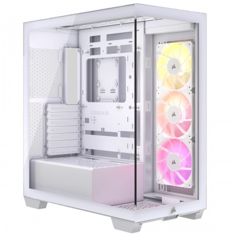 CORSAIR Geh Midi 3500X ARGB (Tempered Glass) White