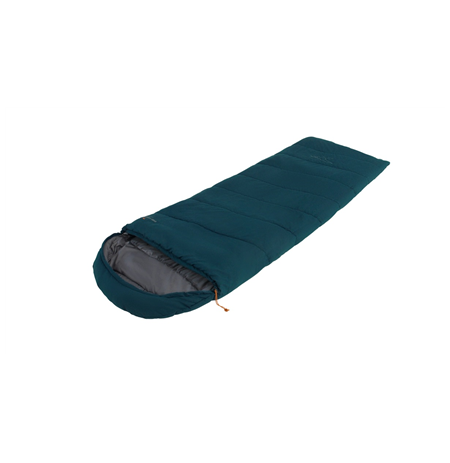 Easy Camp Raven I Square 2°C | Sleeping Bag | 220 x 80 cm | -12 to 7 °C | Two-way open-end, L-shaped, autolock