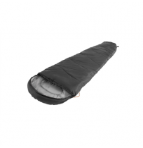 Easy Camp Starling Mummy Black 8°C | Sleeping Bag | 210 x 75 x 50 cm | Temperature -5 to 12 °C | Two-way open-end