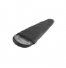 Easy Camp Starling Mummy Black 8°C | Sleeping Bag | 210 x 75 x 50 cm | -5 to 12 °C | Two-way open-end, autolock