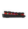 MSI STRIKE 600 SILENT US | Gaming Keyboard | Wired | US | USB 2.0 | KAILH Midnight PRO Silent Tactile