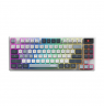 MSI FORGE GK600 TKL WIRELESS SKY | Gaming Keyboard | Wireless | Bluetooth | US | Mechanical Linear