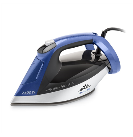 ETA Steam Iron | ETA227690000 Chloe | Steam Iron | 2600 W | Water tank capacity 350 ml | Continuous steam 40 g