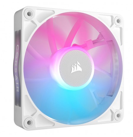 Corsair iCUE LINK RX120 RGB Series, PWM Fan - 120 mm, white