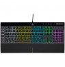 Corsair K55 RGB PRO Gaming Keyboard, RGB LED - Black