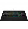 Corsair K55 RGB PRO Gaming Keyboard, RGB LED - Black