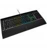 Corsair K55 RGB PRO Gaming Keyboard, RGB LED - Black