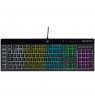 Corsair K55 RGB PRO Gaming Keyboard, RGB LED - Black