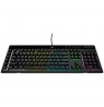 Corsair K55 RGB PRO Gaming Keyboard, RGB LED - Black