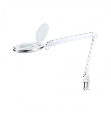 Inspection lamp with magnifying glass 10W, 6500K