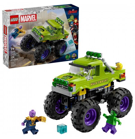 LEGO MARVEL 76312 The Hulk Truck vs. Thanos
