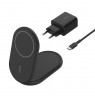 Belkin BoostCharge Headphones, Smartphone Black USB Wireless charging Fast charging Indoor