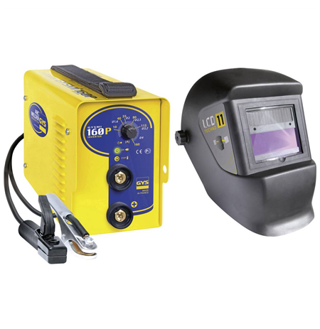 Welding inverter GYSMI 160 P with LCD Techno 11