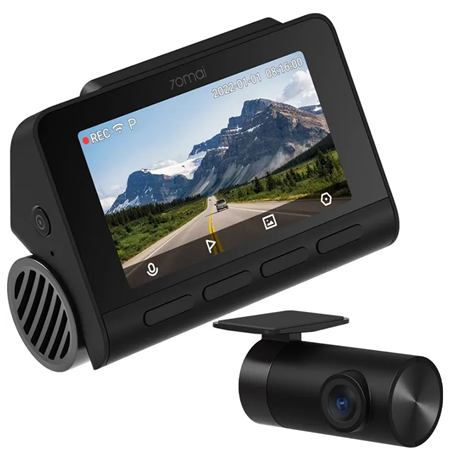 70mai | Video recorder Dash Cam A810 4K + Rear camera RC12